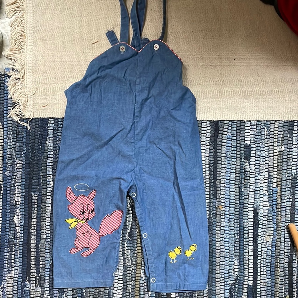 Handmade Chambray Overalls